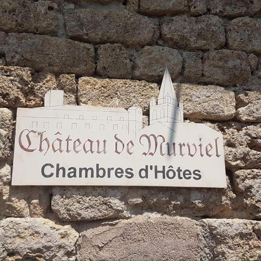Chateau De Murviel Buitenkant foto